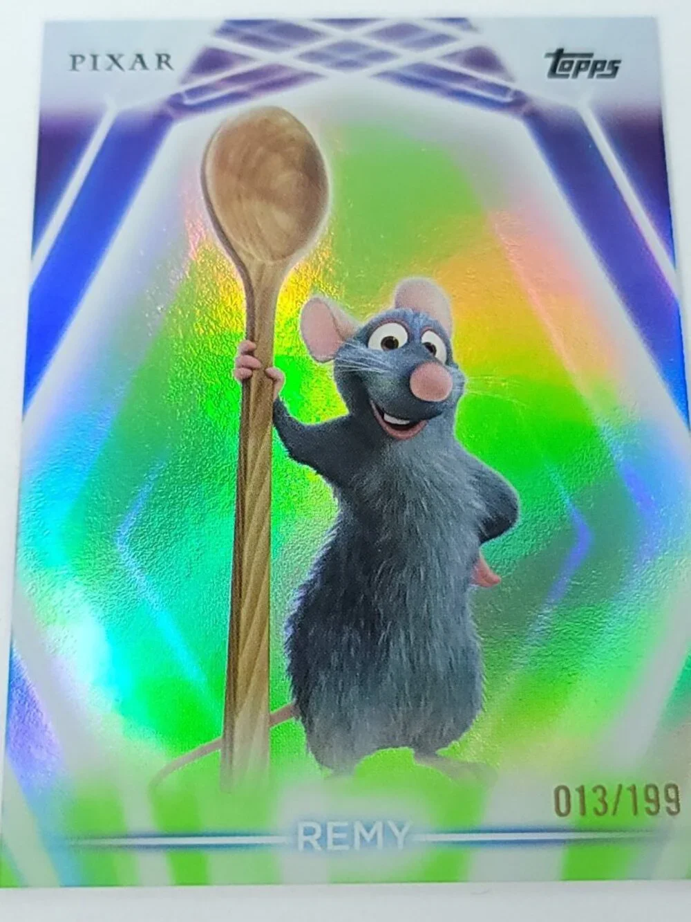 Remy Topps 2026 Disney Neon Holo Parallel Refractor Limited 013/199 - Picture 1 of 4